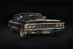 '67 Chevy Impala (digital painting)