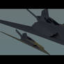 Custom stealth planes - side