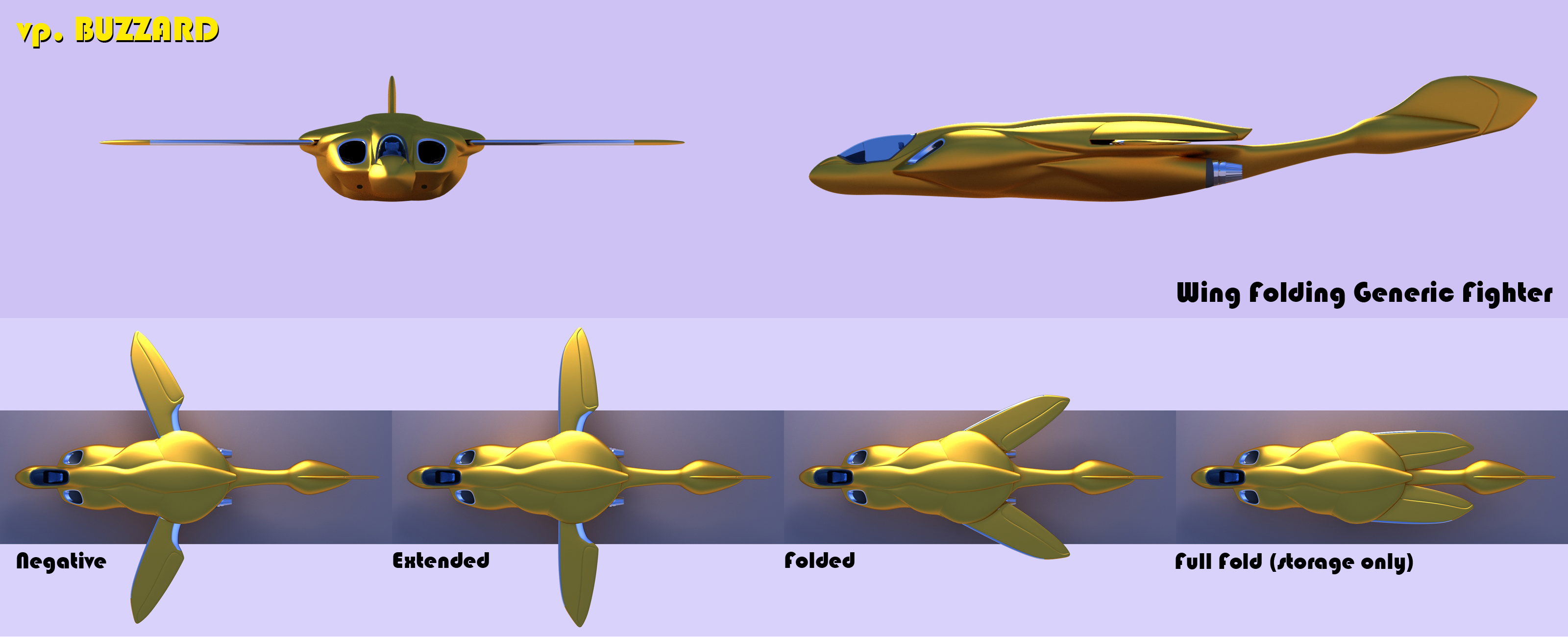 Buzzard - 3view