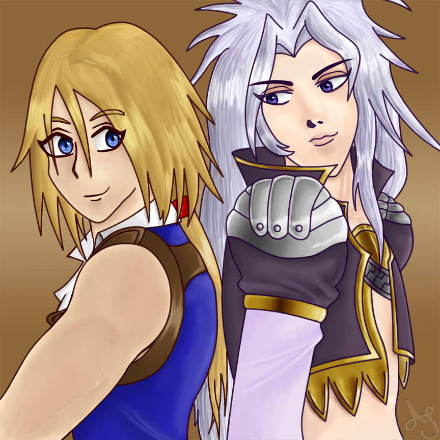 Zidane and Kuja