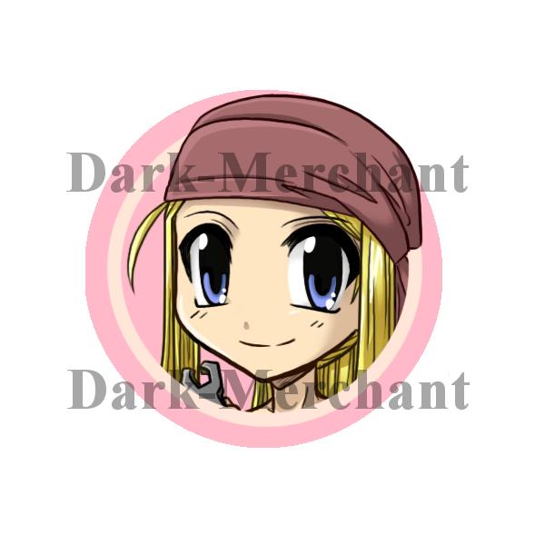 FMA WINRY BUTTON