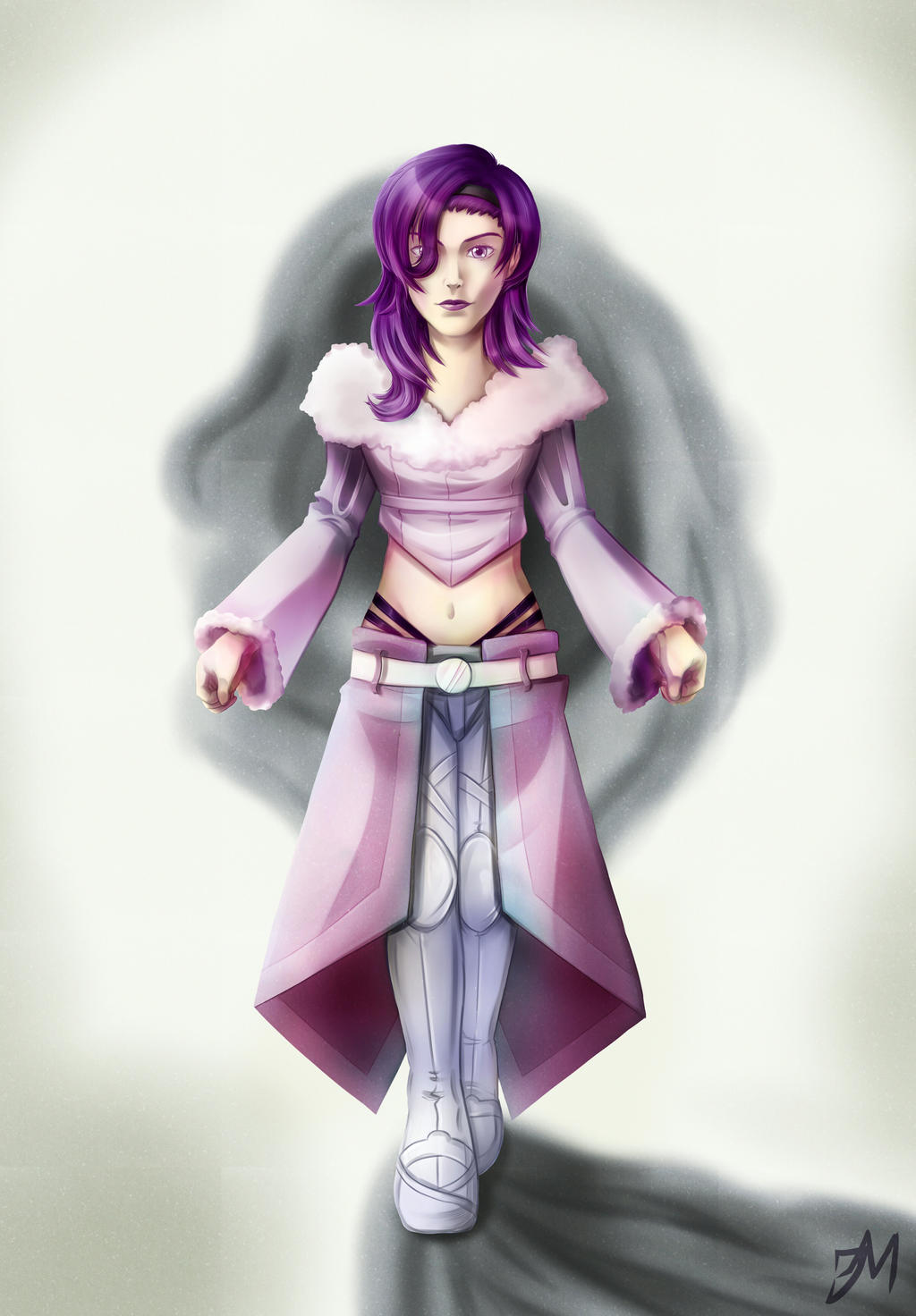 White Necromancer by KuraiDraws
