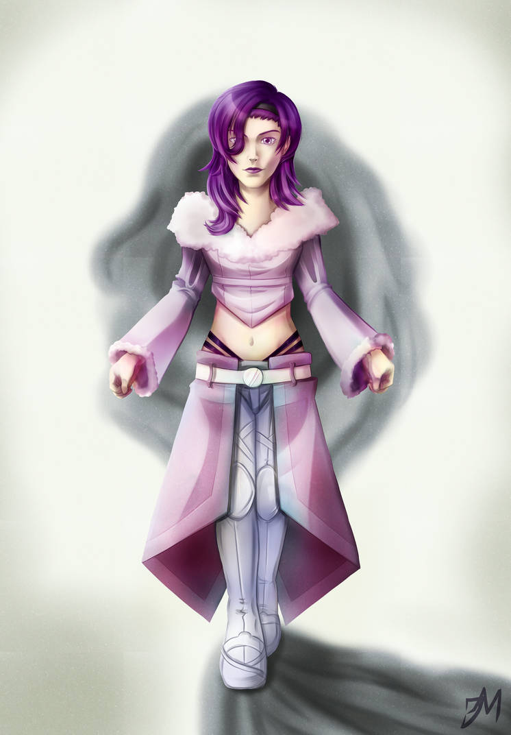 White Necromancer by KuraiDraws