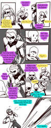 Failed Genocide! Undertale Gauntlet Throne Pt 4 by KuraiDraws