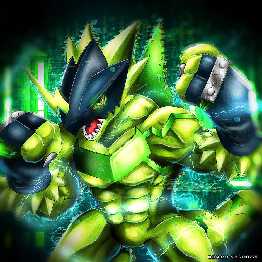 Bulkmon by DoruFlaymDraGon on DeviantArt