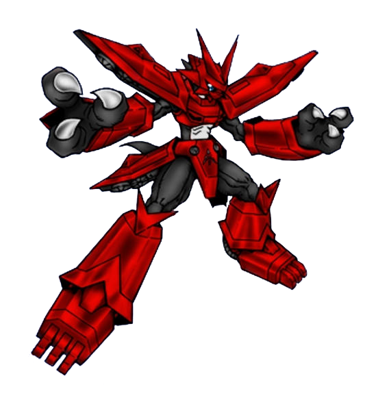 Magnamon (red) by DoruFlaymDraGon on DeviantArt