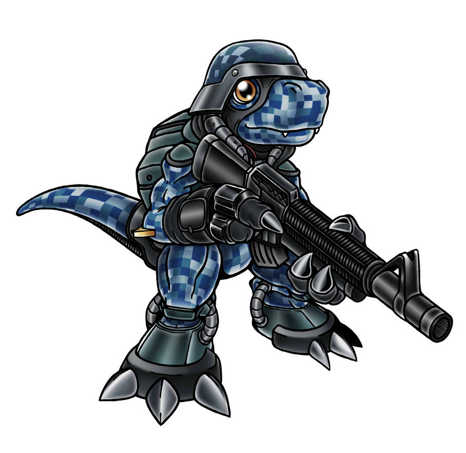 Commandramon by DoruFlaymDraGon on DeviantArt