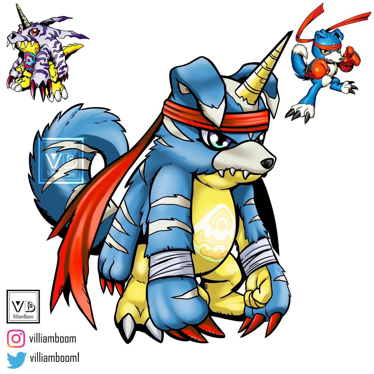 Gaomon X Gabumon by DoruFlaymDraGon on DeviantArt