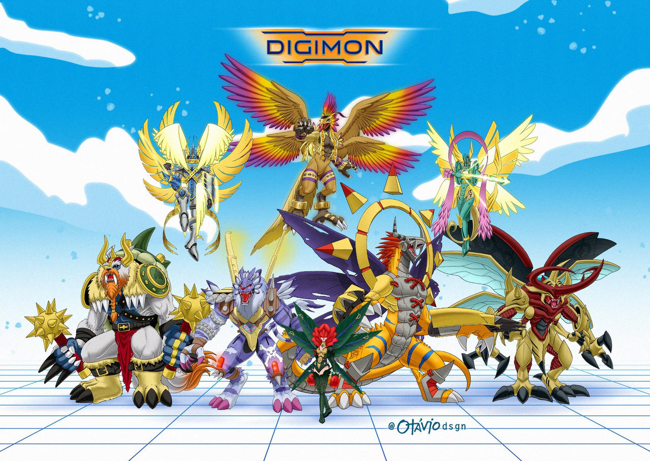 Digital Masters Digimon Evolution screen by DoruFlaymDraGon on DeviantArt