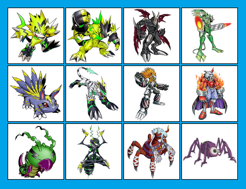 PULSEmon Alternate Evolutions by DoruFlaymDraGon on DeviantArt