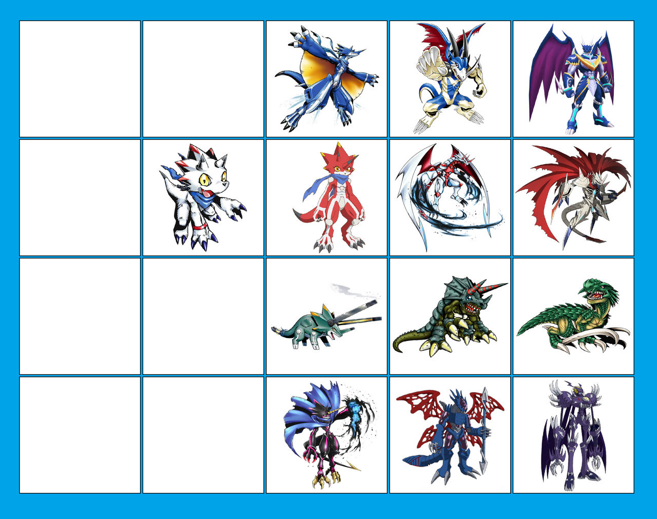 Gammamon Evolutions by DoruFlaymDraGon on DeviantArt