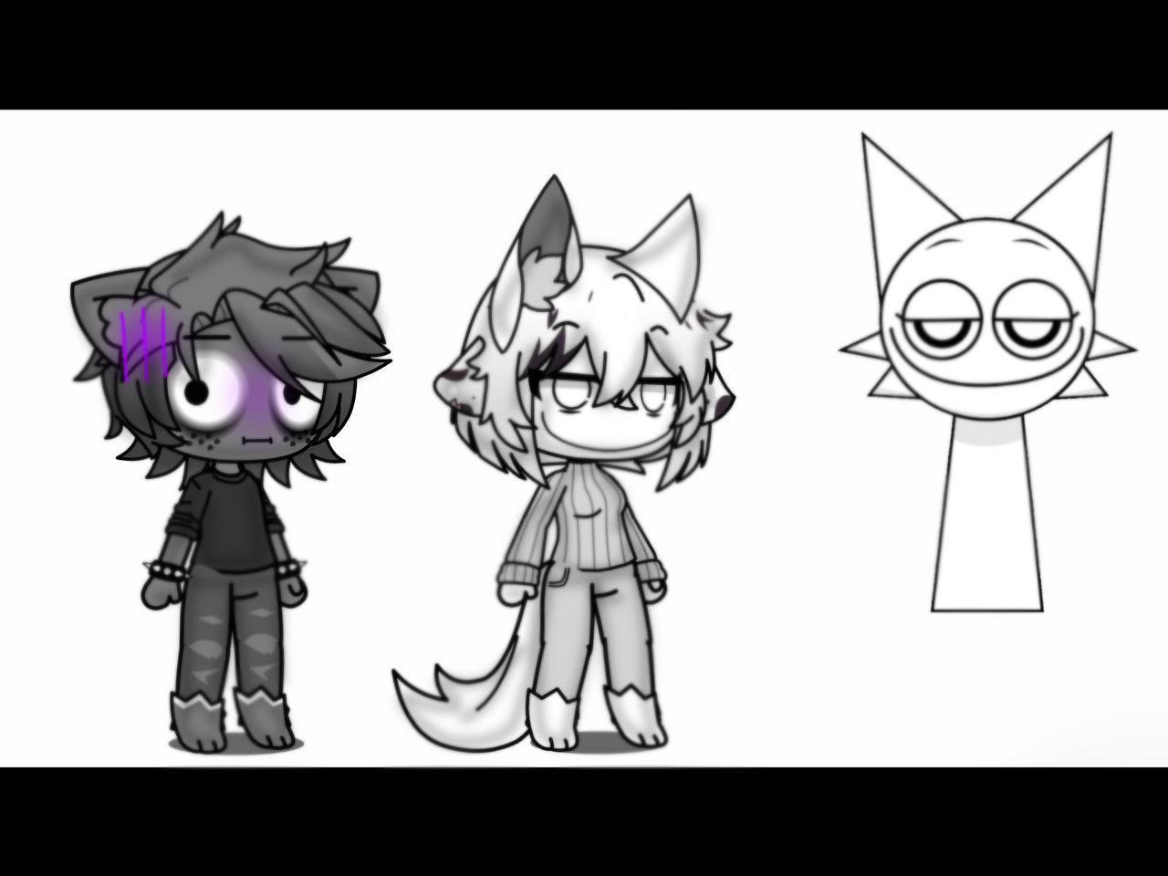 Wenda smug//Sprunki incredibox//Gray//Wenda by Zelencik on DeviantArt