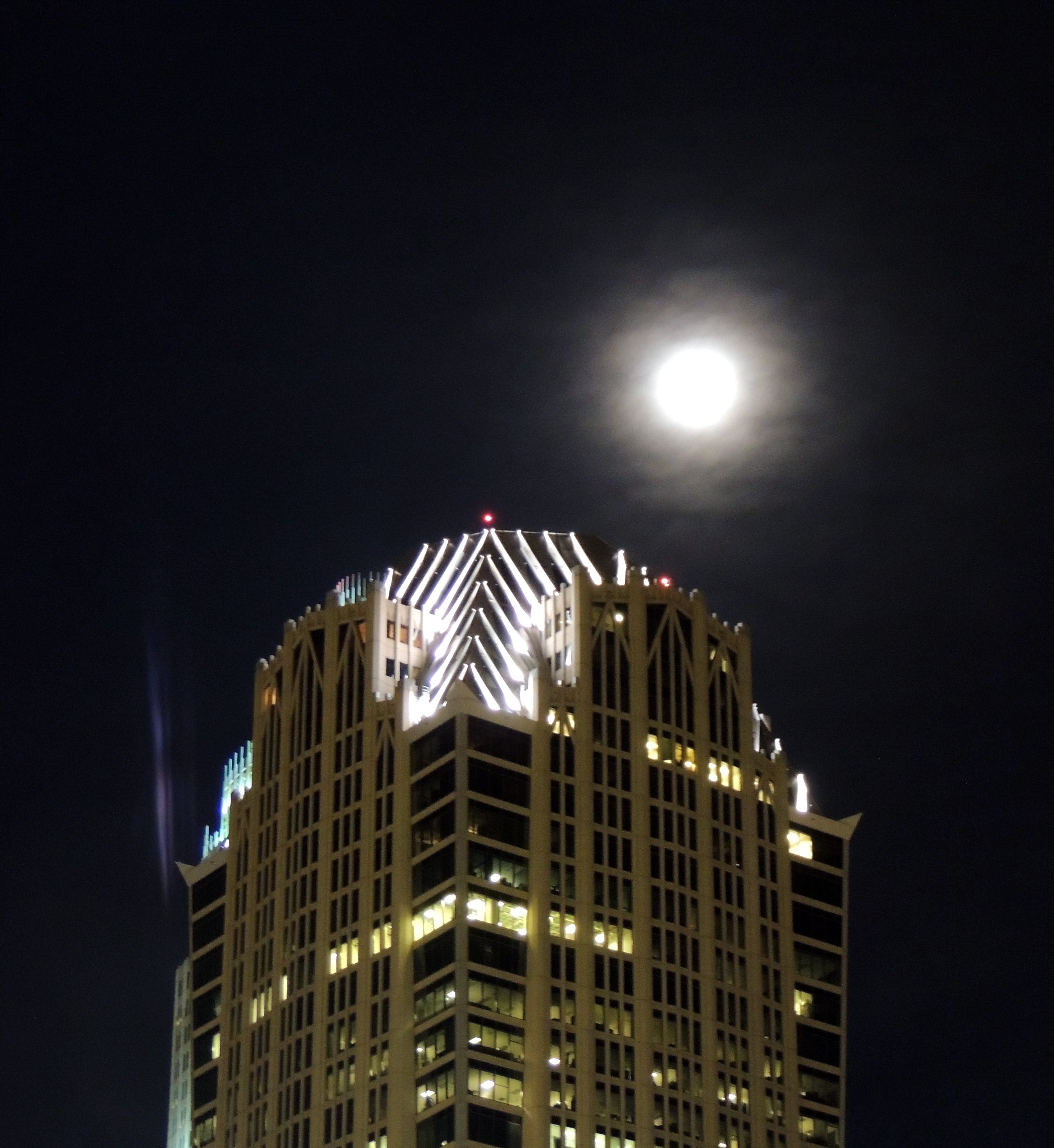 Moon Over the City