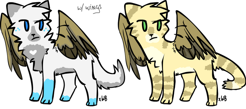 Winged cats adopt 10 points [closed~!]