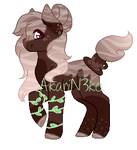 Deer Themed Holo Coffee Pony by A-karii