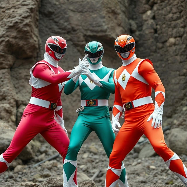 Power rangers in the quarry by Meteorite36 on DeviantArt