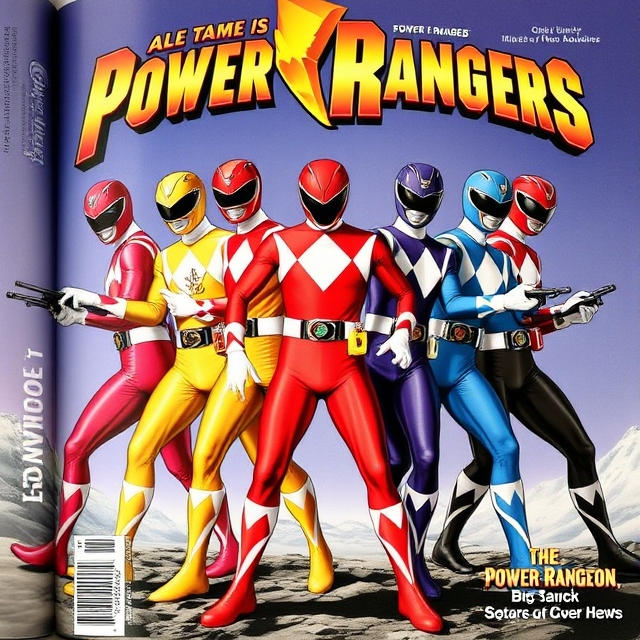 Power rangers comic book by Meteorite36 on DeviantArt