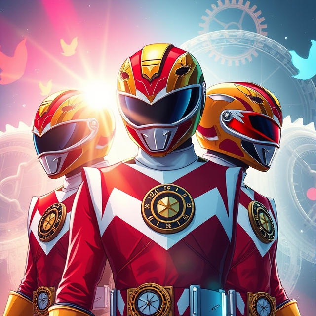 Power rangers looking at time and space by Meteorite36 on DeviantArt