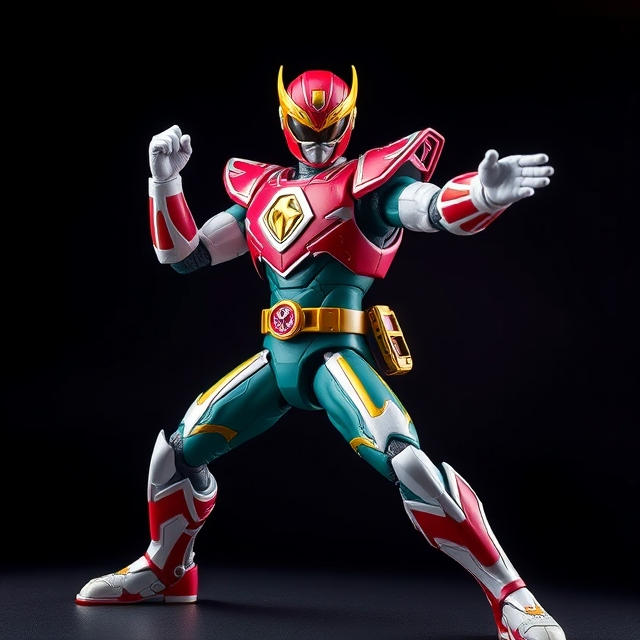 Power Rangers Figure Effects Ultimate Power Ranger figure by Meteorite36 on DeviantArt