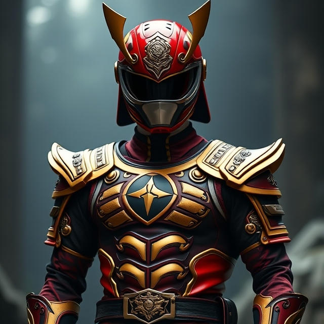 The red snake samurai Power Ranger by Meteorite36 on DeviantArt
