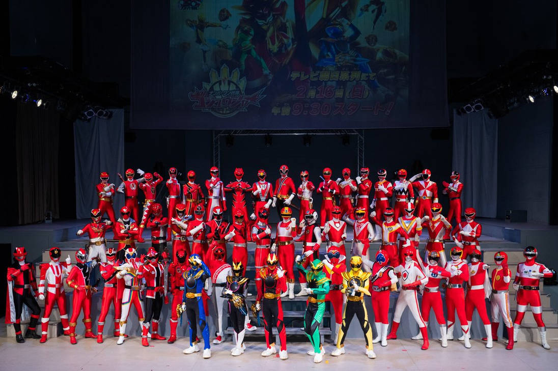 Goodbye Sentai Celebrating the big anniversary 50th super Sentai by Meteorite36 on ...