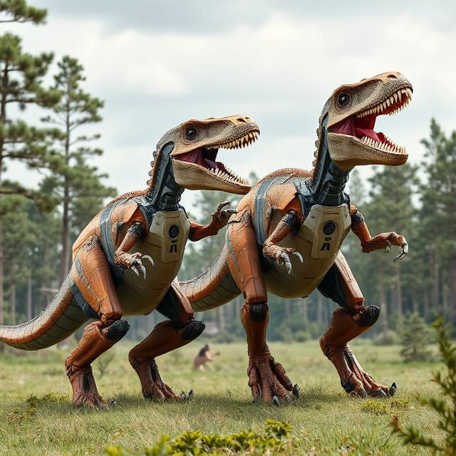 Neural Raptors Robotic raptors dinosaurs by Meteorite36 on DeviantArt