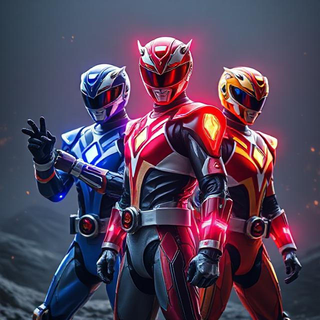 Cyber stealth power Rangers combat mode by Meteorite36 on DeviantArt