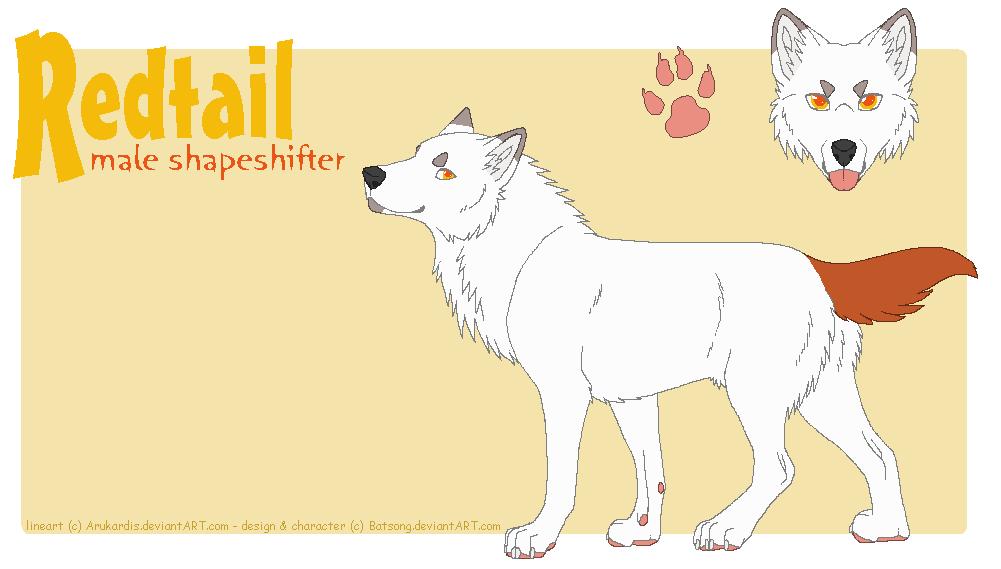 Redtail Wolf Form Ref