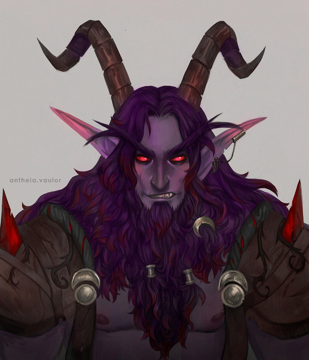 Shadow Satyr Warcraft Satyr by AntheiaVaulor on DeviantArt