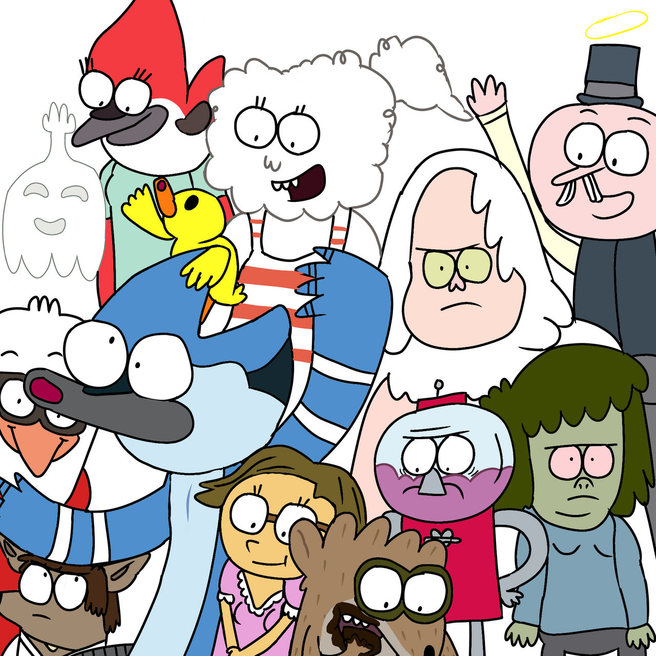 Celebrating 10 years of Regular Show by Jeremenchi on DeviantArt