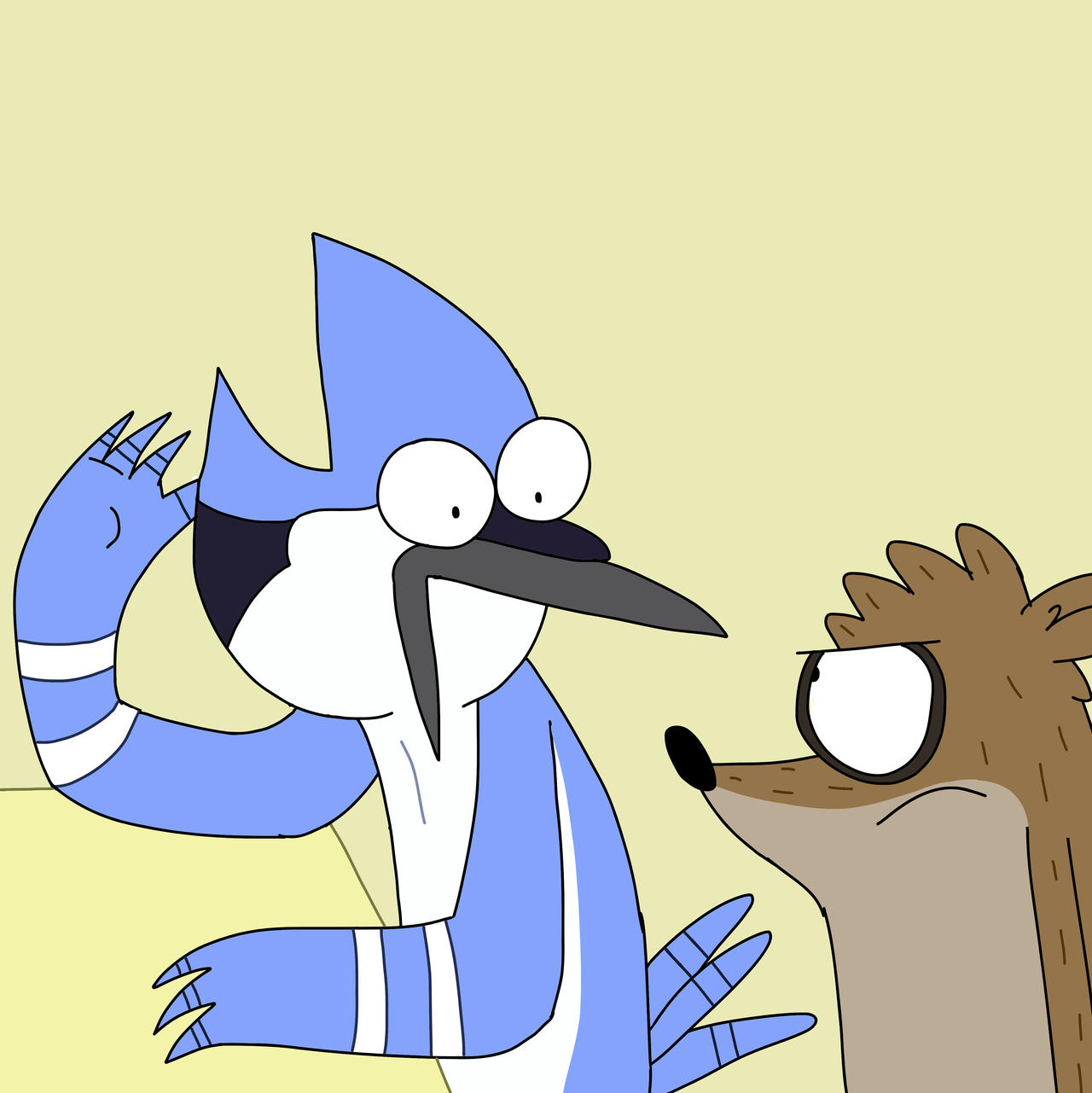 Pog Mordecai by Jeremenchi on DeviantArt