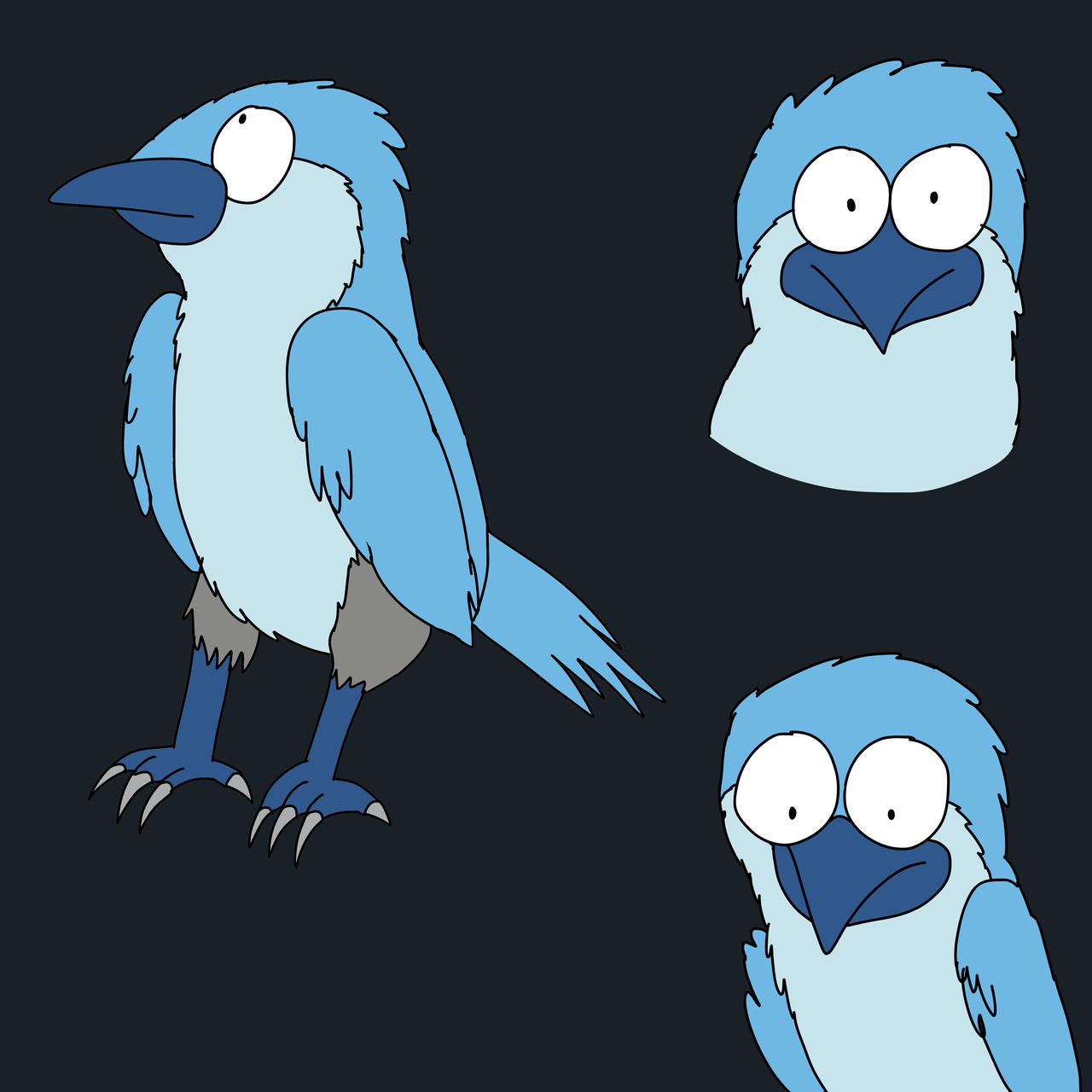 Tweeter the Twitter bird by Jeremenchi on DeviantArt