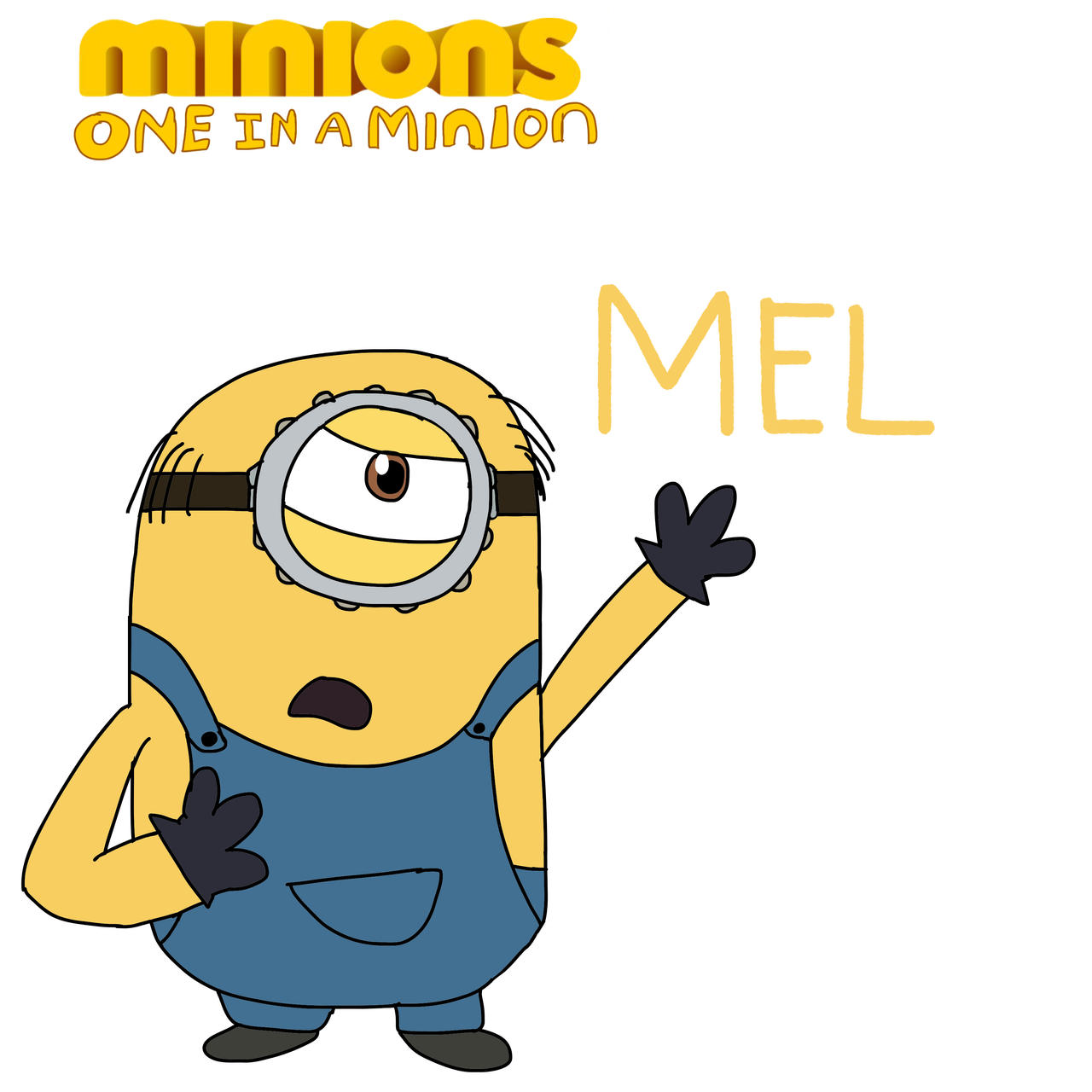 Minion Mel drawing