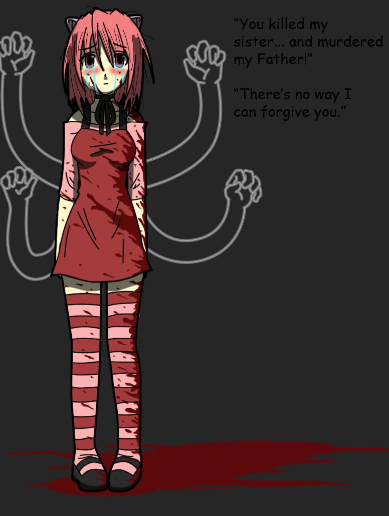 .:Elfen Lied:. colored