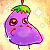 kawaii eggplant emoji [F2U]