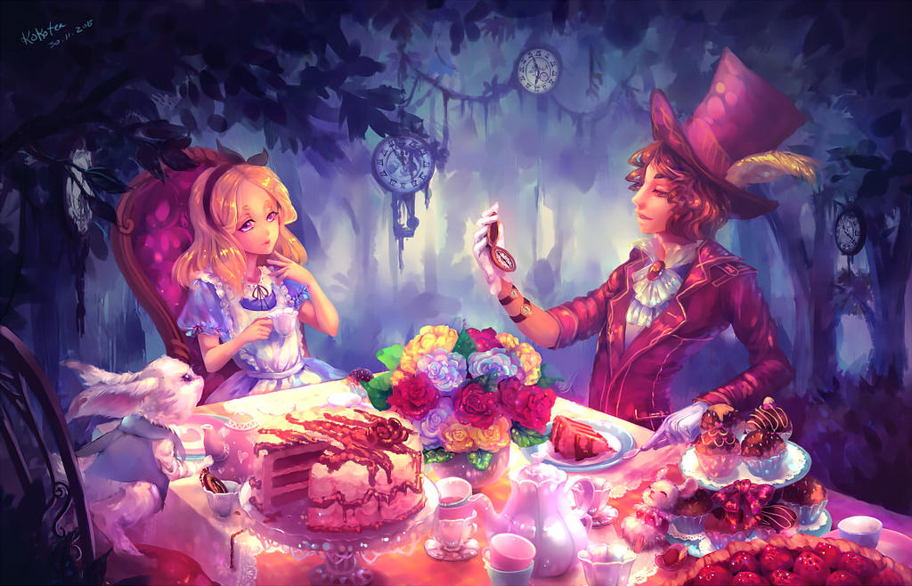 Rewritten AB: Alice in tea party land