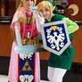 Toon Link And Zelda
