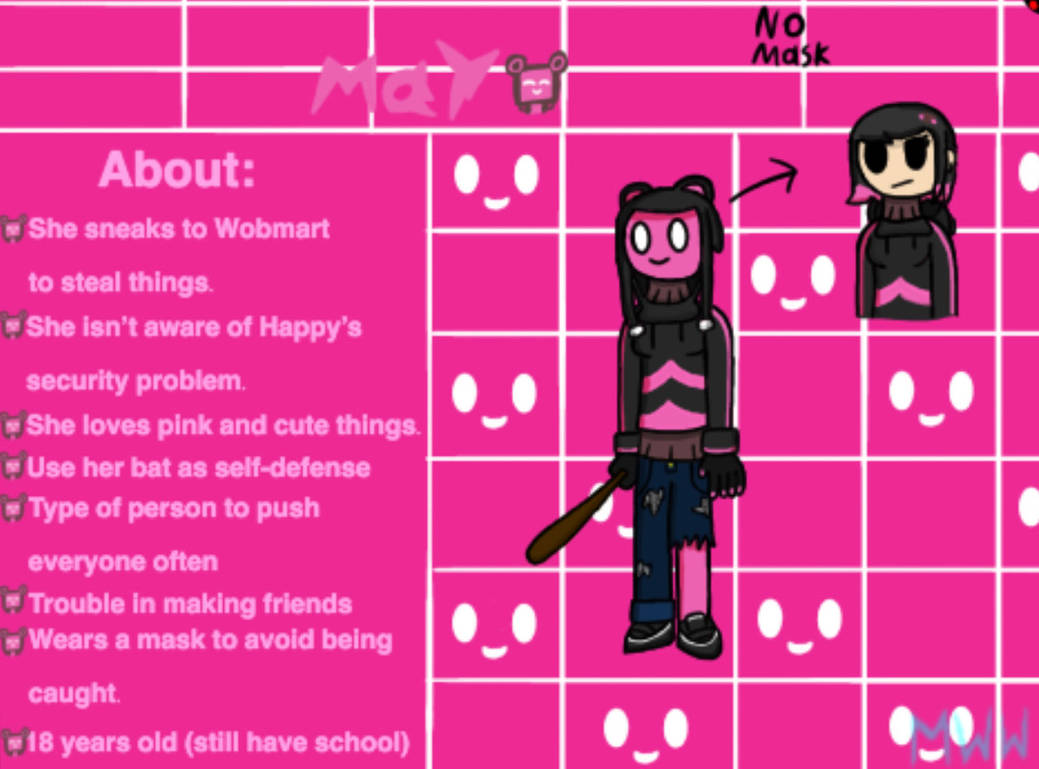 PANIK: May Character Info (Oc) by TheGalaxyWarrior on DeviantArt