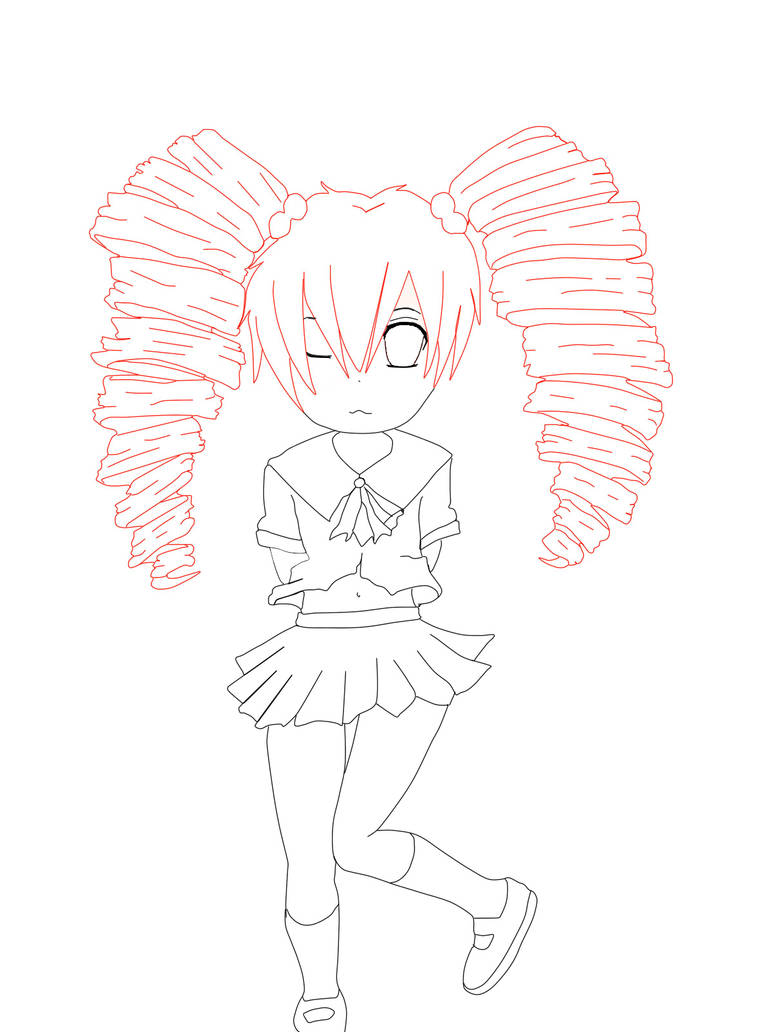 Ruru Tsurika Line ART by Reysaki456 on DeviantArt