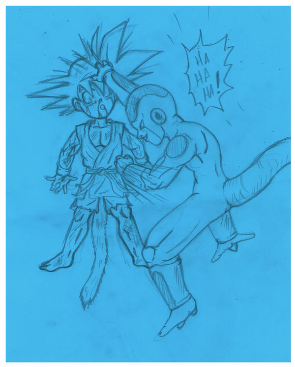 Freezer vs Kid Goku