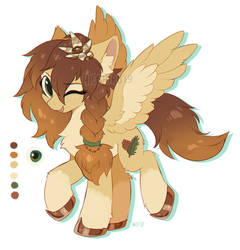 Pony adopt Christmas pegasus - SOLD