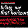 MCF_Horizons font