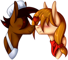 Love is sweet! - Nose Kiss - TheBenAlpha  (2/2)