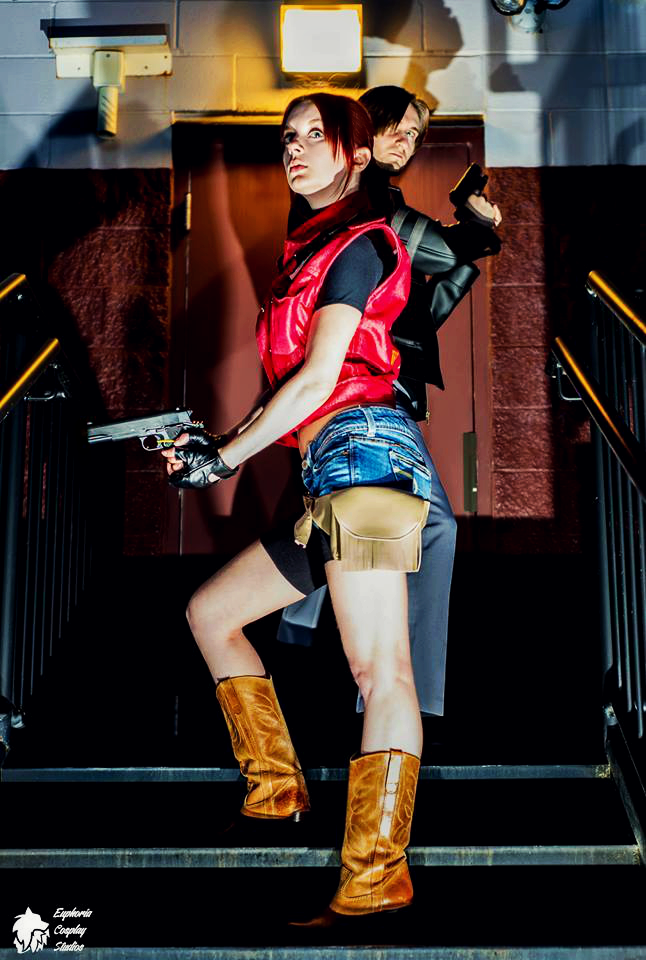 Us Against Them-Claire Redfield and Leon Kennedy