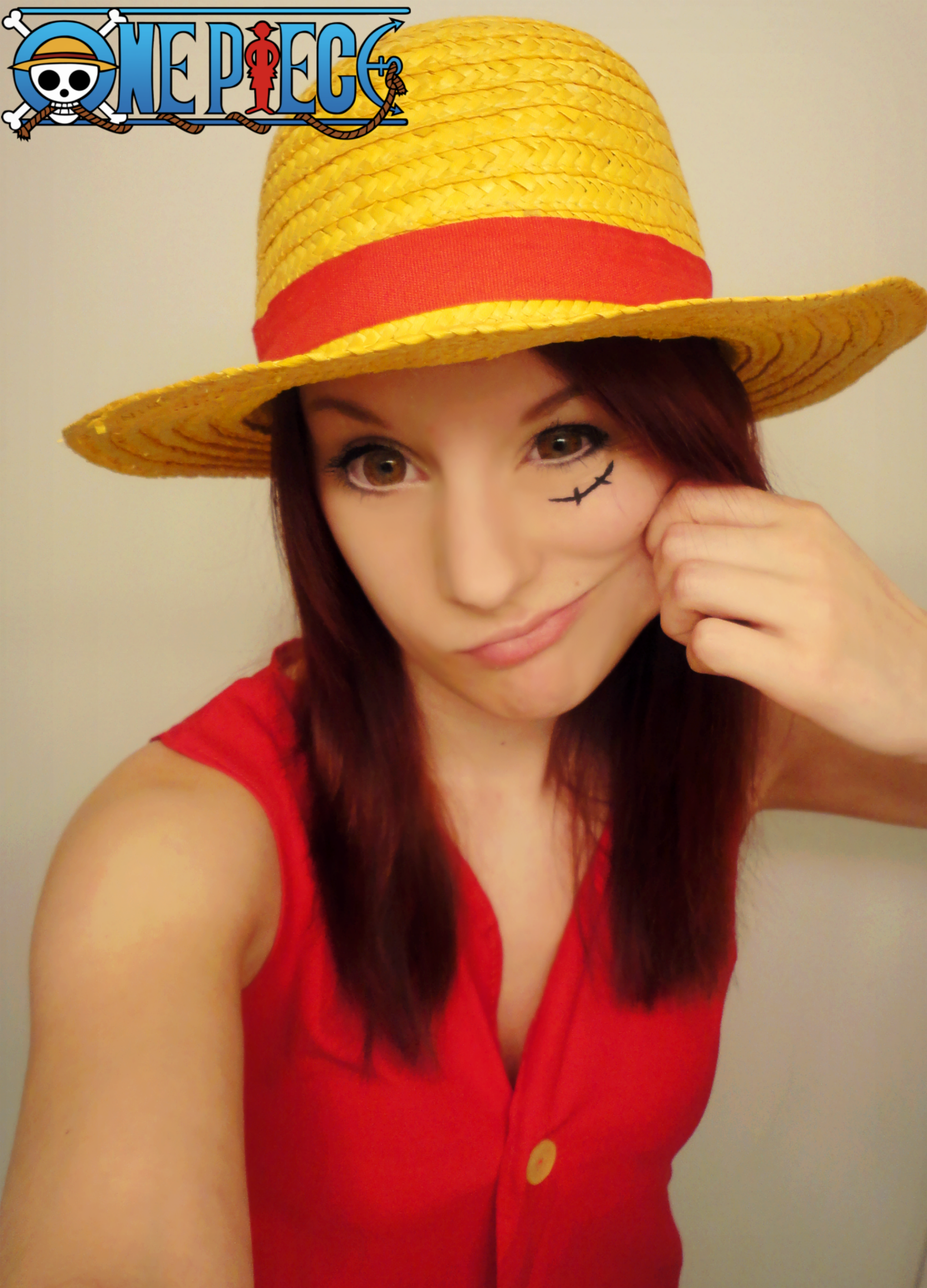 Fem Monkey D. Luffy Cosplay WIP-One Piece