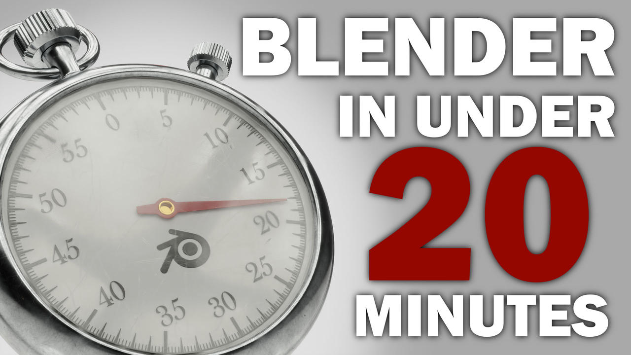 Learn Blender 3.5 in Under 2 by ArtOfKarlB on DeviantArt