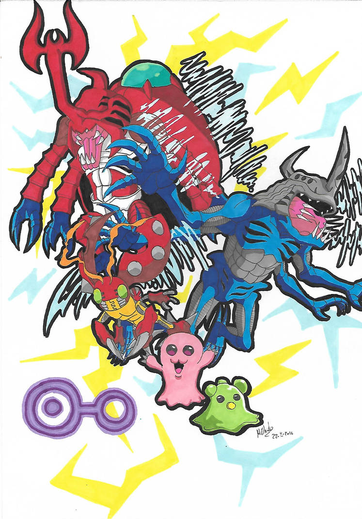 Digimon Tentomon Evolution by MiguelDevilskeleton on DeviantArt
