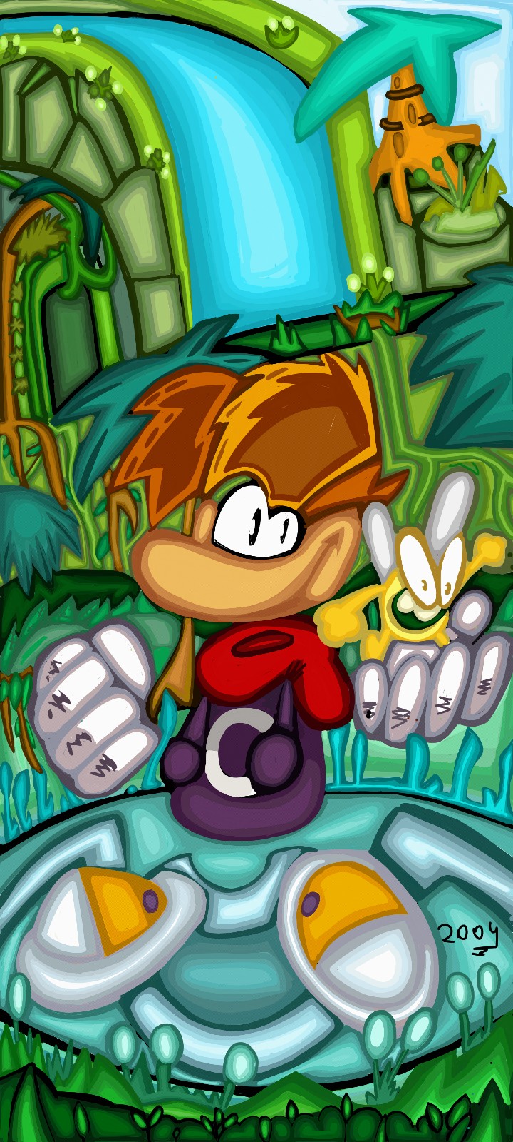 Rayman - The Evil Three by Turquoisephoenix on DeviantArt