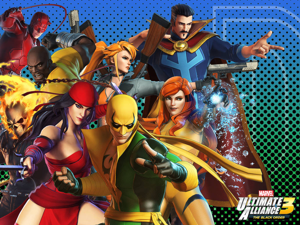 Mua3 Starting Roster The Defenders (MUA3) by AmethystMajesty25 on DeviantArt