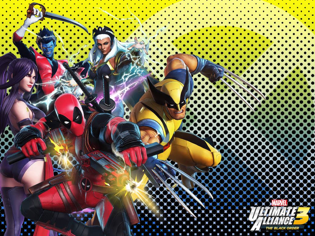 Mua3 Starting Roster X-Men (MUA3) by AmethystMajesty25 on DeviantArt